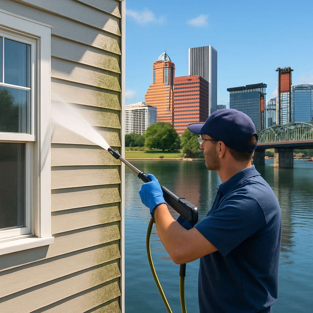 power washing Portland